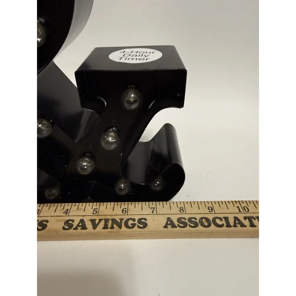 Target Ampersand Black Marquee Light & Battery Operated